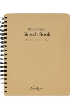 BLACK PAPER SKETCH BOOK